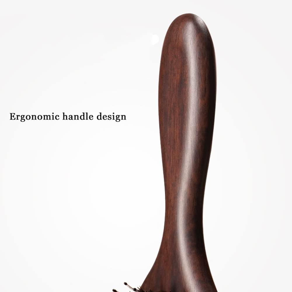 Cepillo de pelo, cepillo de cerdas de jabalí y nailon for cabello húmedo/seco, alisado, masaje, desenredado, cepillos de pelo de cerdas de jabalí for mujeres, hombres, niños, cepillo diario for mejora