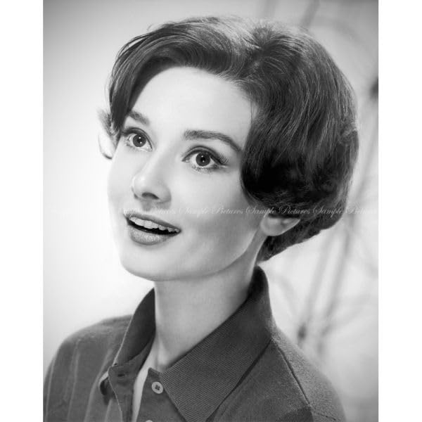 Amazon.co.jp: オードリー ヘップバーン 1959年 モノクロ ローマ