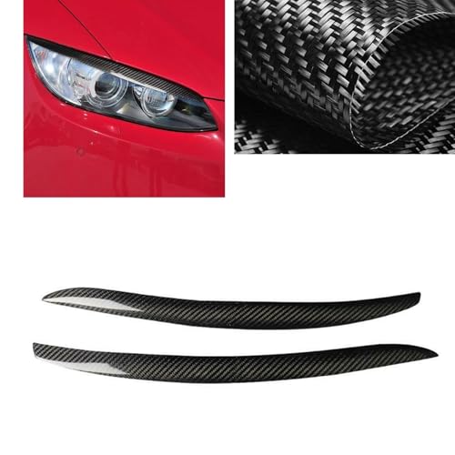 Sourcil phare carbone pour BMW Série 3 E92 E93 2006-2012 finition premium