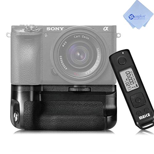 Meike MK-A6300 Pro Vertical Battery Grip with 100M 2.4GHZ Remote Controller Fit Sony