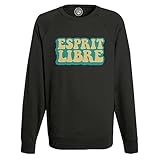  Fabulous Sweatshirt Homme Noir Esprit Libre Bohémien Hippie Liberté