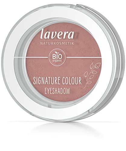 lavera Signature Colour Eyeshadow -Dusty Rose 01- pink - Organic Almond Oil & Vitamin E - Vegan - Matte - Intense Color pay-off (1 pc.) - Image 3