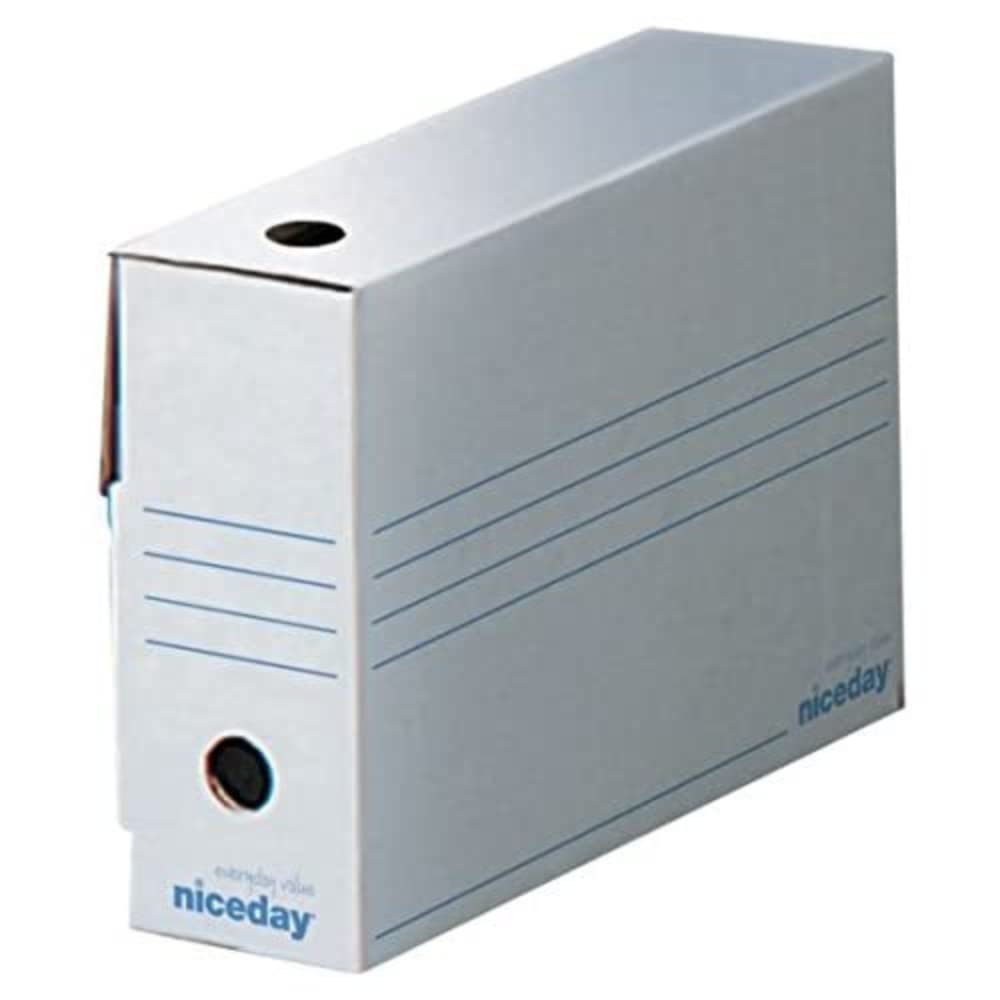 IDMENAGE NICEDAY ARCHIVI BIANCO SCRITTO IN BLU 335 X 100 X 245 MM LOTTO: 10