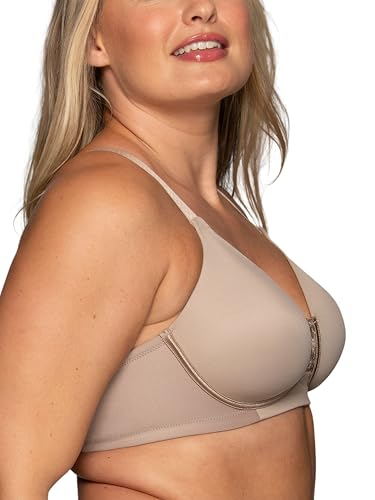 Image of Vanity Fair Women's Full Figure Beauty Back Smoothing Bra, 4 Way Stretch Fabric, Lightly Lined Cups up to H