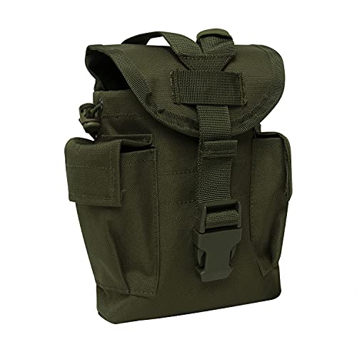 Rothco MOLLE II Canteen & Utility Pouch, Olive Drab