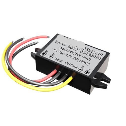 Convertisseur de CC-CC 24 V à 12 V 10A pour abaissement de tension stable