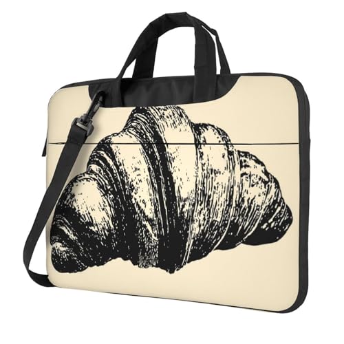 Funda para portátil de 15,6 pulgadas acolchada Croissant para proteger tu ordenador de golpes