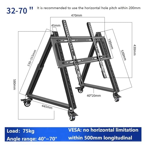 Soporte ajustable para TV de 32 a 70 pulgadas miniatura 2