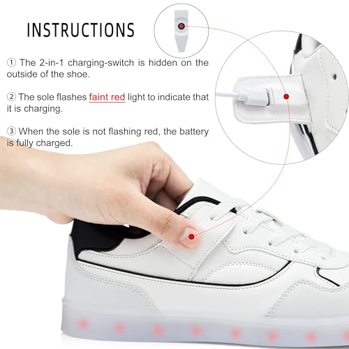Aptesol F&S9701 Light Up Shoes For Women Men thumb #6