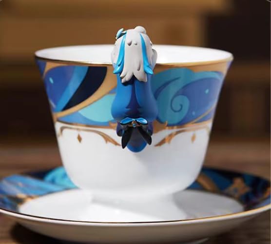 Amazon.co.jp: 原神 ヌヴィレット マグカップ アフタヌーンティー