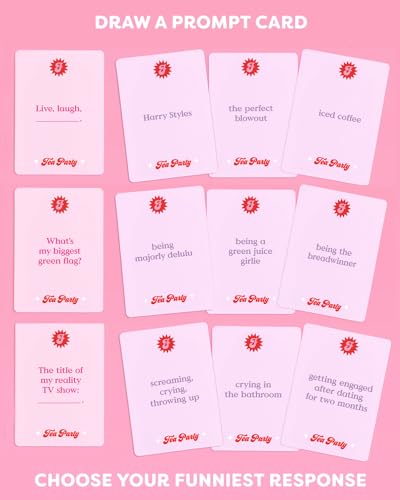 xo, Fetti What's The Tea? Playing Card Game | Bachelorette Party Activity, Cute Birthday Event, Adult Girl's Night Spill The Tea Fun, Group Bach Decor, Funny Party Supplies