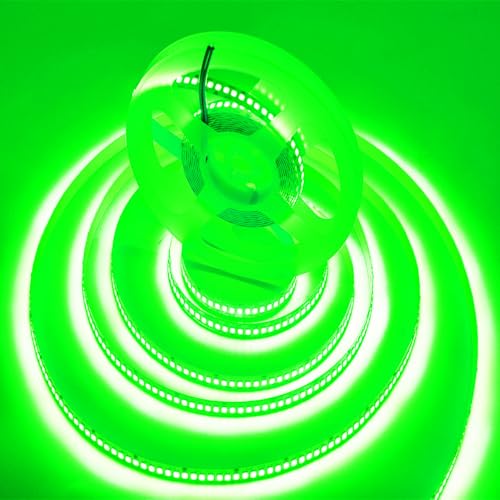 Image of LED Strip Lights,AC110-130V Dimmable 20000LM 33ft /10m SMD 2835 1200 LEDs Waterproof IP44 LED Lights Strip Ribbon, More Brightness Than Low Voltage LED Strip Lights (Green)
