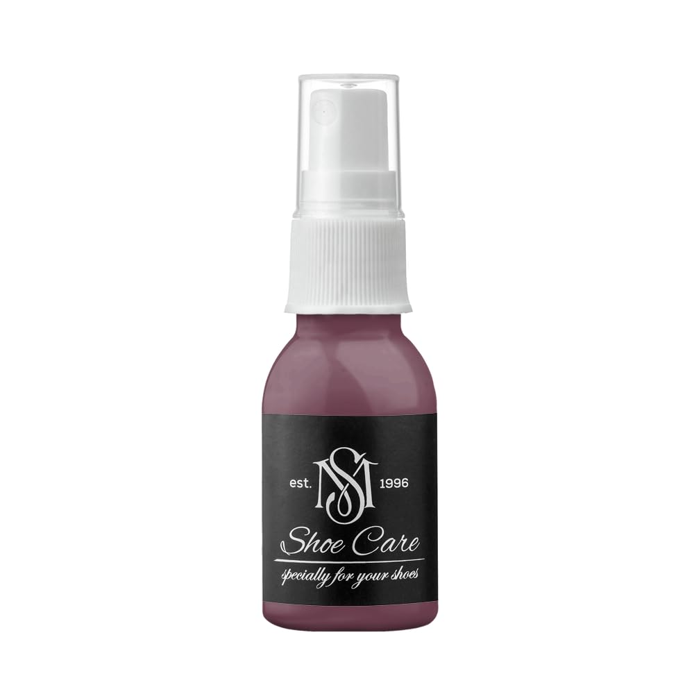 Spray do zamszu i nubuku - NCS S 6020-R20B Hebanowa Magenta - Renowator koloru i impregnat do zamszu, nubuku, weluru marki MAVI STEP - 50 ml / 1.70 fl oz