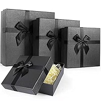 Gift Boxes with Lids - a Nested Set of 4 Luxury Gift Boxes for