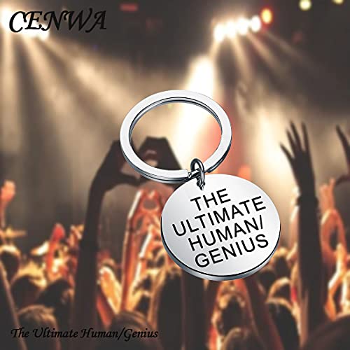 Image of CENWA The Ultimate Human /Genius Keychain Gift for Fans