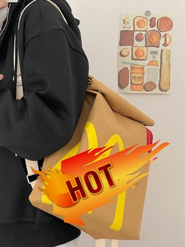 Yxtxgua Classic Retro Backpack Bag Creative Imitate Paper Large Capacity Backpack Casual Canvas Bag Funny Gift For Women Men thumb #1