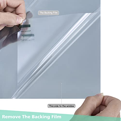 Vinilo para ventana efecto espejo 11.8x78.7 pulg miniatura 7