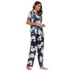 Descubre la mejor manicura y pedicura de LugoPulsa aqui 👈🏼 y pide cita GOSO-Pijama-de-saten-para-Mujer-con-Botones-de-Seda-Floral-Manga-Cortos-y-Pantalones-Ropa-de-Dormir-Conjuntos-Pijama-para-Mujer