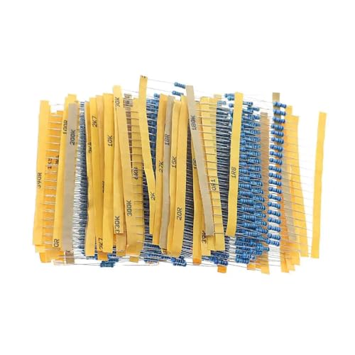 Kit de résistances de 0,1ohm à 4,7M ohm pour réparation et prototypage Arduino