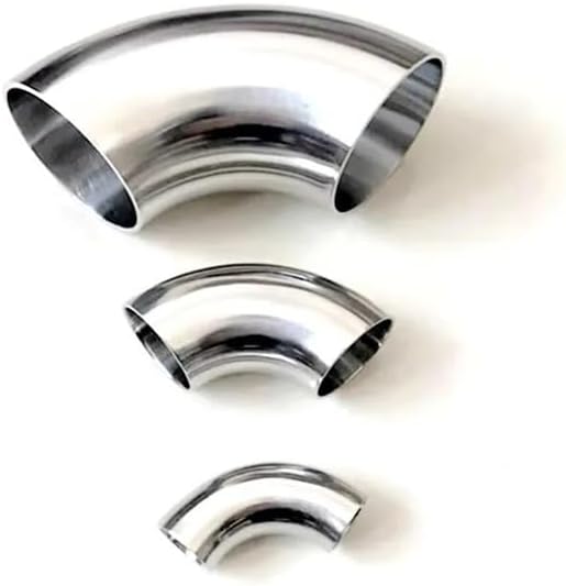 THKCTOXF 1個 32mm OD 突合せ溶接エルボ 90度 SUS 304 ステンレスパイプ継手 自作