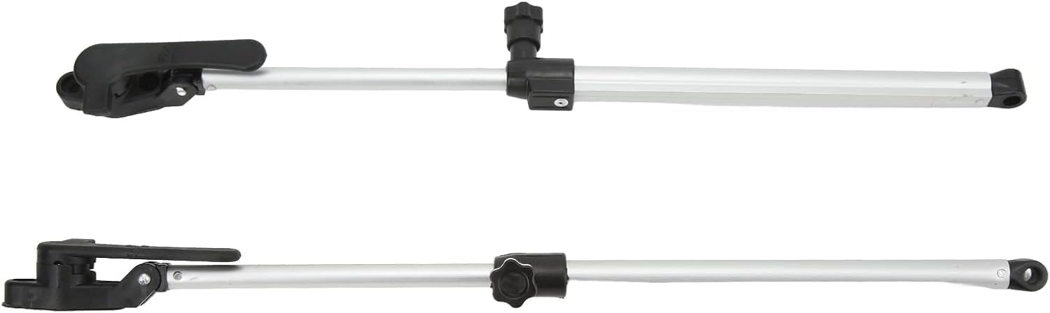 Asta di Supporto per Finestra , 2 Pezzi, Lega di Alluminio Telescopica, 310-435 mm, Leggera, Alta Tenacità, per Rimorchio