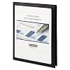 Smead Frame View Poly Two-Pocket Folder, Letter Size, Black, 5 Per Pack (87705) (Pack of 1)