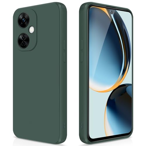 Coque OnePlus Nord N30 5G silicone vert anti-glisse pour préserver l'appareil photo en voyage