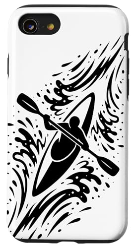 Kayak Canoes-Boat Kayaking, JbN tBbVO JbN V[JbN ނ JbN X}zP[X iPhone SE (2020) / 7 / 8 p