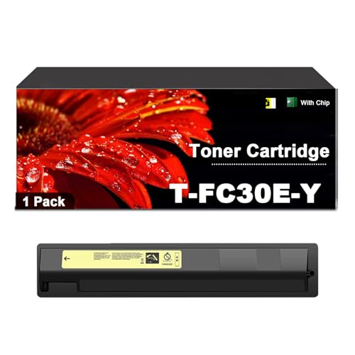 Toner T-FC30E jaune pour Toshiba E-Studio afin d'éviter les pannes de recharges
