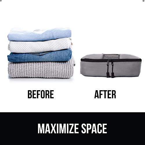 GORILLA GRIP Packing Cubes, Travel Essentials for Suitcase, Mesh Organizer Bags for Clothes Toiletries Shoes and Laundry, Luggage and Carry On Airplane Accessories, Traveling Must Haves - Image 7