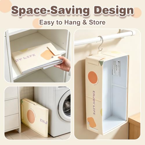 Image of Toddler Bath Tub for Shower, Foldable Baby Bathtub, Portable Kids Bathtub & Collapsible Bathtub for Toddlers 1-8, Infant Newborn, Travel Baby Bath, Banera para Bebe, White Dot