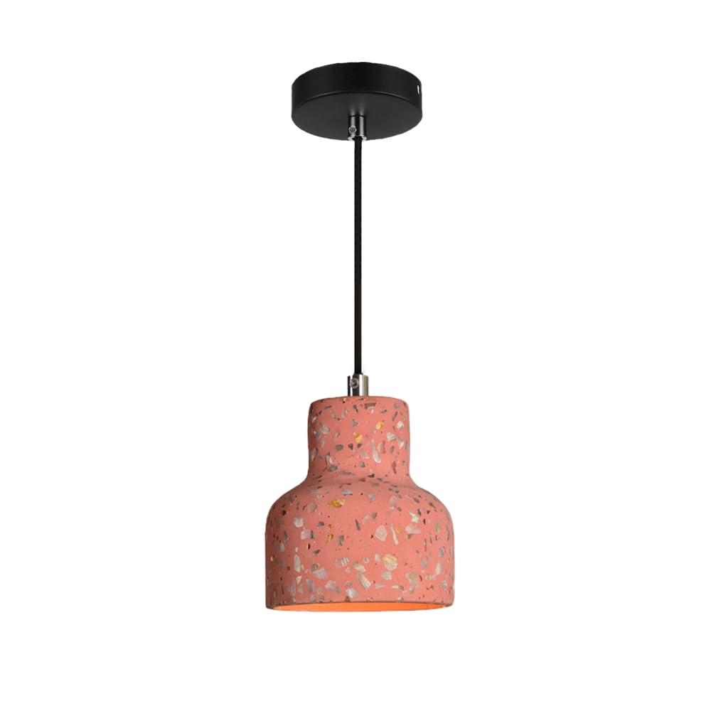 Suspension en cuivre et résine pour salon, luminaire rétro japonais réglable E27