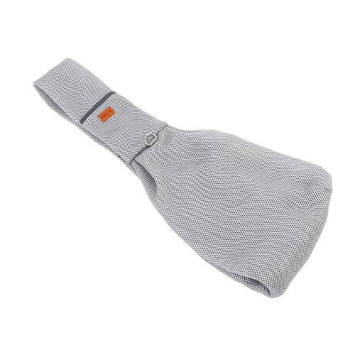 VANZACK Dog Bag Carrier Pet Backpack Carrier for Small Dogs and Cats Breathable Mesh Travel Bag for Hiking and Car Gray