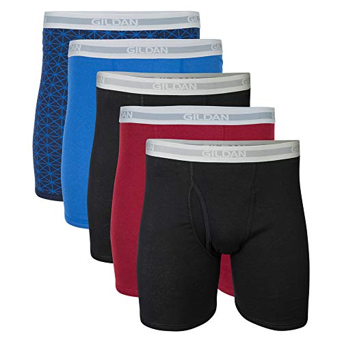 Gildan mens Underwear Boxer Briefs, Multipack