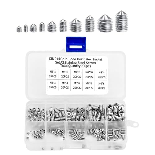 GYWHOOFT Zpt~߃lW  M3-M8 200Zbg ZpOulW 304XeXX`[ ~ ˂ Lbg Zp ClWZbg ڑp Cc[ zǍHȂ ֌C ClWZbg [P[Xt