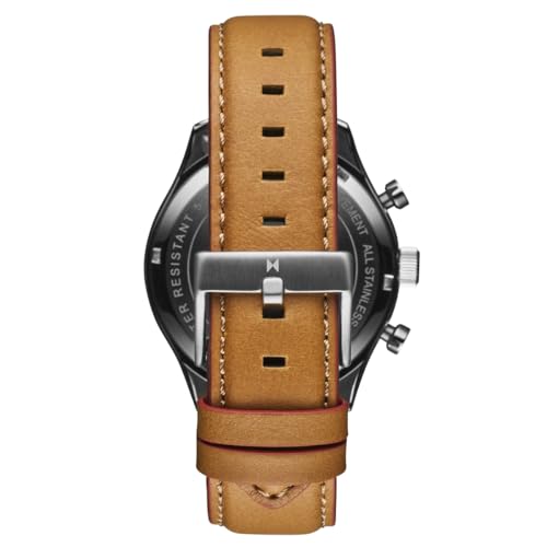 Image of MVMT Men's Airhawk - Pilot Watch - Military Analog Wristwatch - Aviator - Minimalist Water-Resistant 5 ATM /50 Meters Timepiece - Interchangeable Watch Bands - 42mm