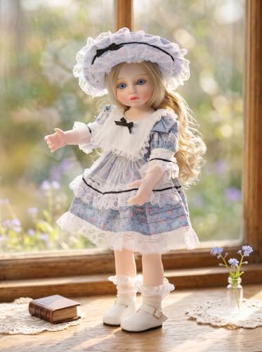 Muñeca de vinilo pintada a mano de 16 pulgadas miniatura 3