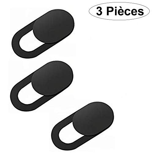 Webcam Cover Cache Webcam L’Originale Autocollant de Caméra Forepin® Slider Ultra Fin Colle...