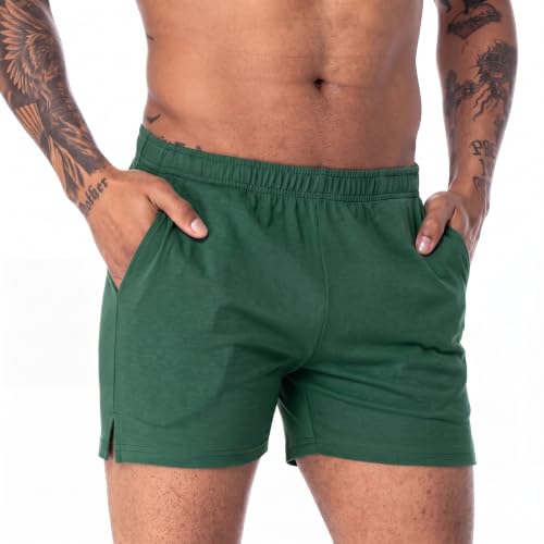 Image of AIMPACT Men's 4 inch Inseam Sleep & Lounge Pajama Shorts with Pockets