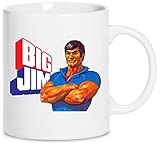 Imprimé en Europe Big Jim Gym Céramique Blanc Tasse Cup Mug