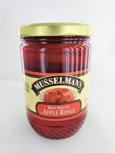 Musselman's Red Spiced Apple Rings, 3 Pack