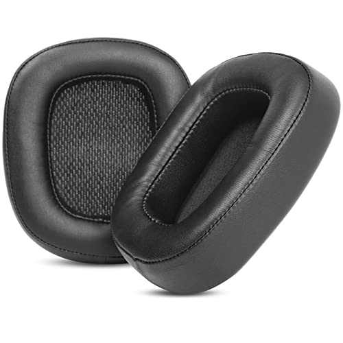 G935 Replacement Earpads Cups Cushions Headband Compatible with Logitech G935 G635 G933 G633 Wireless Gaming Headset Earmuffs Foam (PU Leather+Headband) - Image 2