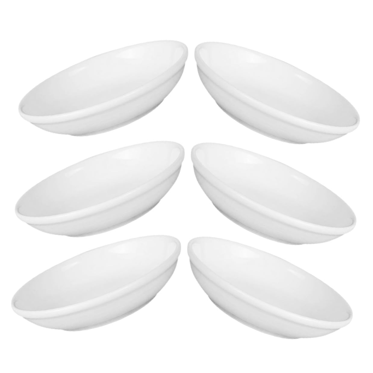 Runde Keramik Schalen 6 Stück für Aromatherapie und Wachs