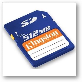 Kingston 512MB Secure Digital Card (SDSDB-512-A10-KT)
