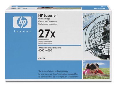 Toner HP C4127X 27X pour imprimer vos rapports administratifs volumineux