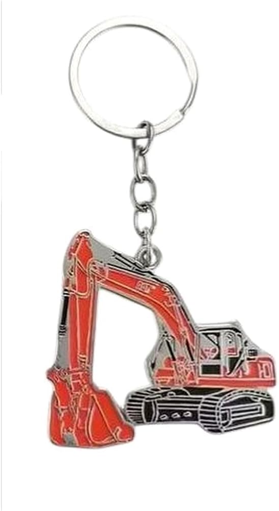 Key ring construction machine crawler excavator.