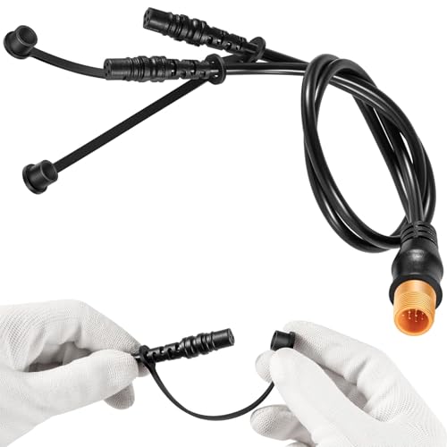 Adaptador de doble transductor de 4 pines a 12 pines para duplicar la señal en echoMAP
