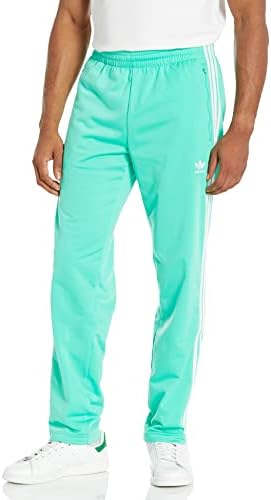 adidas Originals Men's Adicolor Classics Firebird Track Pants, Green (Primeblue), Medium