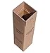 Produktbild 20 x Weinversandkarton Weinkarton für 1 Flasche DHL und UPS zertifiziert - Je 1 Umkarton - 1 Hülse - 1 Deckel