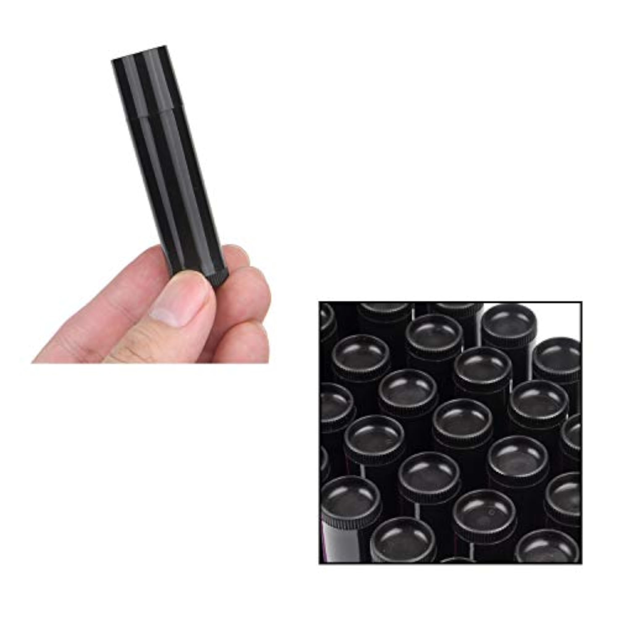 Lip Balm Container Kit, 50 x Lip Balm Tubes